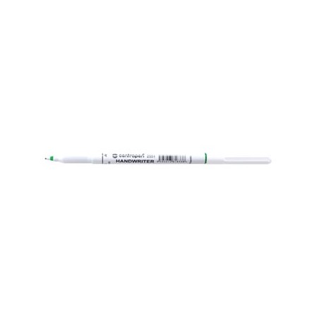 Centropen, cienkopis 2551, zielony, 12szt, 0.5mm, końcówka odporna na nacisk, cena za 1 szt