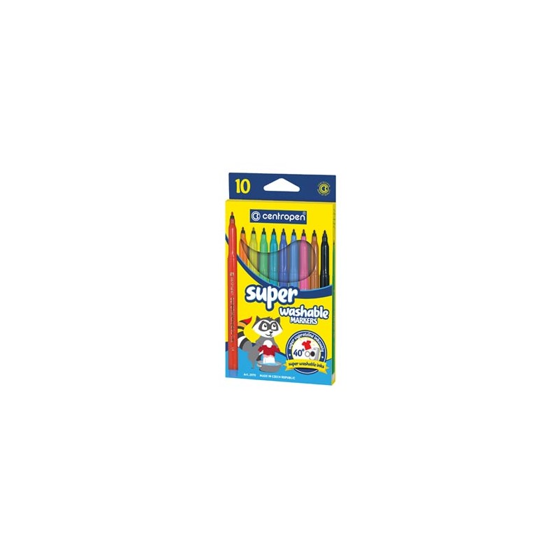 Centropen, zestaw przyborów do malowania 2570, color, 10szt, 2mm, zestaw