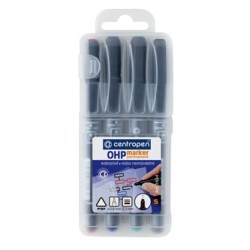 Centropen, marker 2634, color, 4szt, 0.3mm, na bazie alkoholu