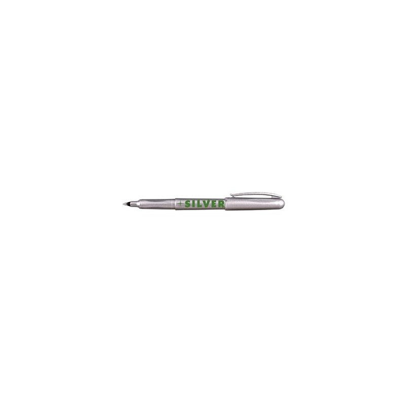 Centropen, pisak 2670, srebrny, 10szt, 1mm, odporny na dziłanie UV, cena za 1 szt