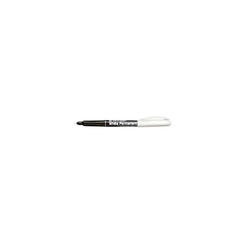 Centropen, pisak 2686, biały, 10szt, 1.2mm, na bazie wody, cena za 1 szt