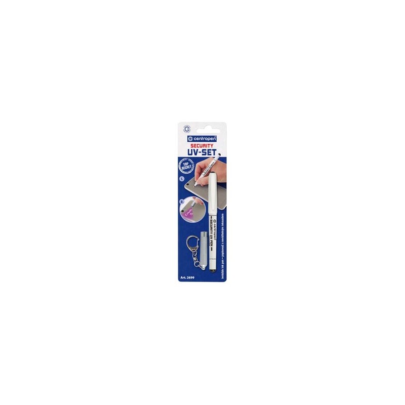 Centropen, pisak 2699, UV, 1szt, 0,6-1mm, specjalny permanentny tusz, cena za 1 szt