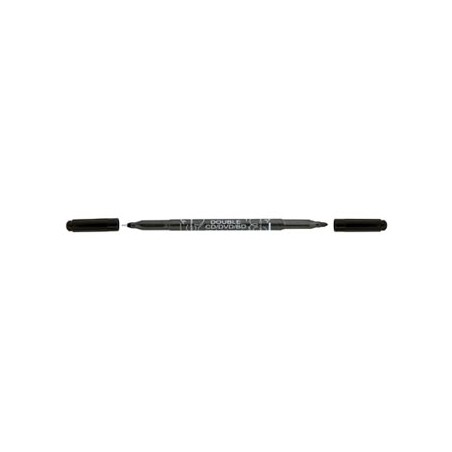 Centropen, marker 3616, czarny, 10szt, 0,6/2,5mm, na bazie alkoholu. CD/DVD marker, cena za 1szt