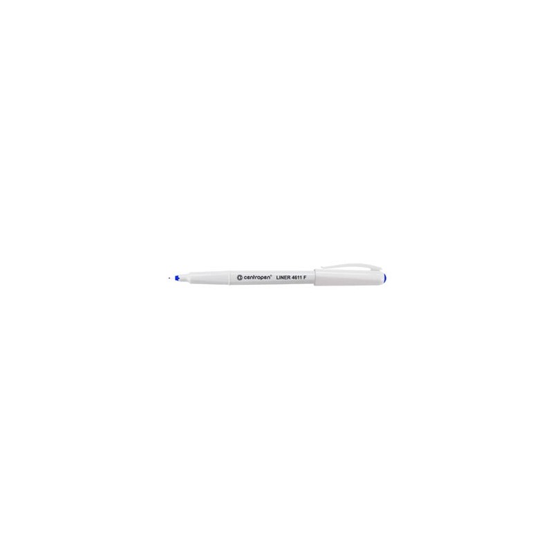 Centropen, cienkopis 4611, niebieski, 10szt, 0.3mm, grot z tworzywa, cena za 1szt