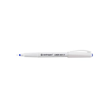 Centropen, cienkopis 4611, niebieski, 10szt, 0.3mm, grot z tworzywa, cena za 1szt