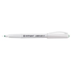Centropen, cienkopis 4611, zielony, 10szt, 0.3mm, grot z tworzywa, cena za 1szt