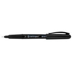 Centropen, marker 4616, czarny, 10szt, 0.6mm, na bazie alkoholu. CD/DVD marker, cena za 1szt