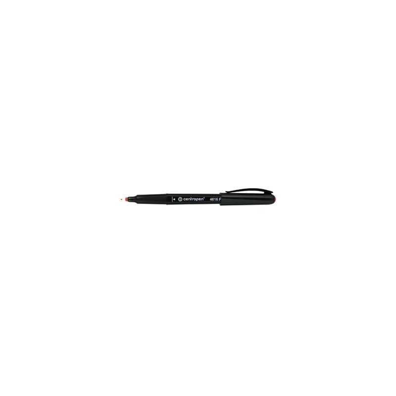 Centropen, marker 4616, czerwony, 10szt, 0.6mm, na bazie alkoholu. CD/DVD marker, cena za 1szt