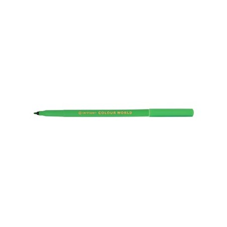 Centropen, pisak 7550, zielony, 50szt, 1mm, cylindryczna końcówka odporna na nacisk, cena za 1