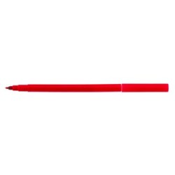 Centropen, pisak 7550, czerwony, 50szt, 1mm, cylindryczna końcówka odporna na nacisk, cena za 1