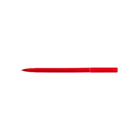 Centropen, pisak 7550, czerwony, 50szt, 1mm, cylindryczna końcówka odporna na nacisk, cena za 1