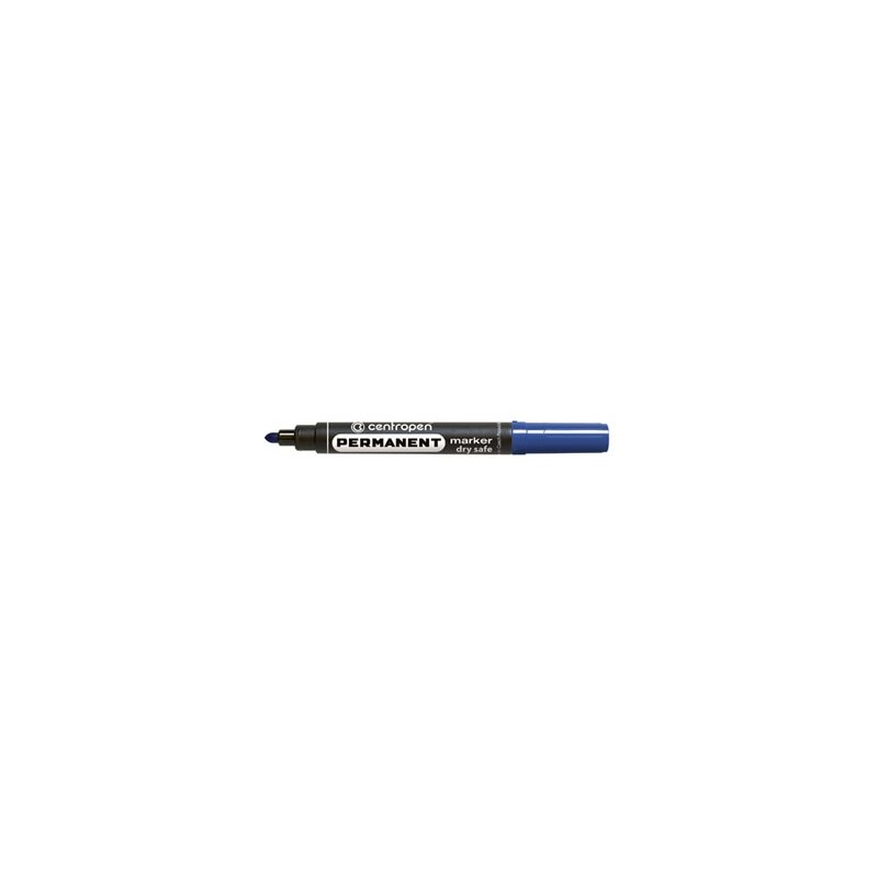 Centropen, marker 8510, niebieski, 10szt, 2.5mm, na bazie alkoholu, cena za 1 szt