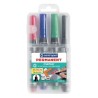 Centropen, zestaw markerów 8510, color, 4szt, 2.5mm, na bazie alkoholu, cena za 1 szt