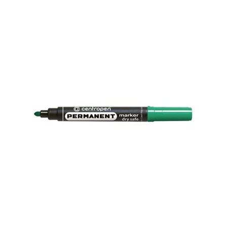 Centropen, marker 8510, zielony, 10szt, 2.5mm, na bazie alkoholu, cena za 1 szt
