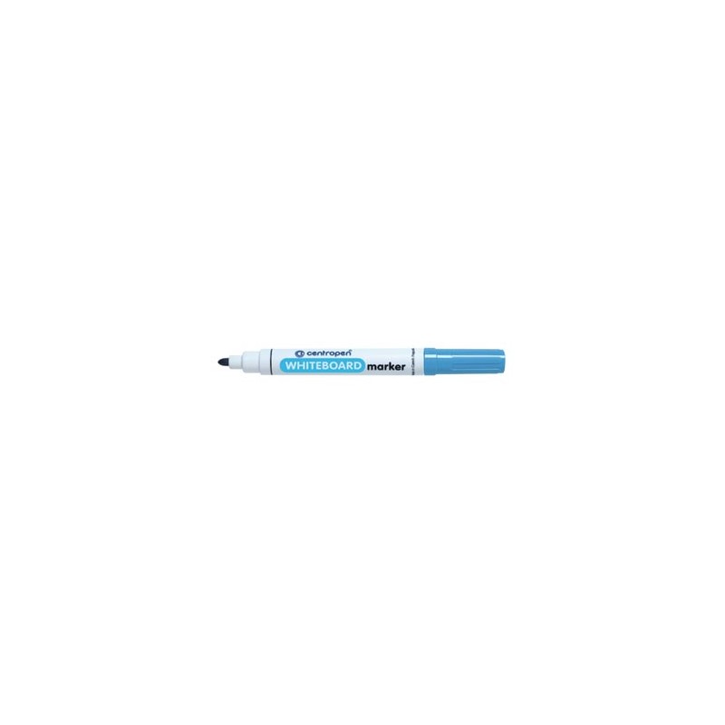Centropen, whiteboard marker 8559, jasnoniebieski, 10szt, 2.5mm, na bazie alkoholu, cena za 1 szt