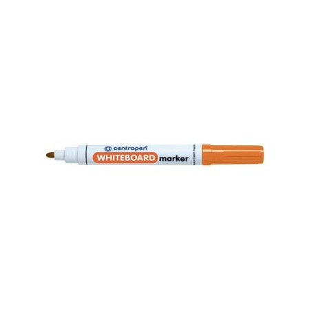 Centropen, whiteboard marker 8559, pomarańczowy, 10szt, 2.5mm, na bazie alkoholu, cena za 1 szt