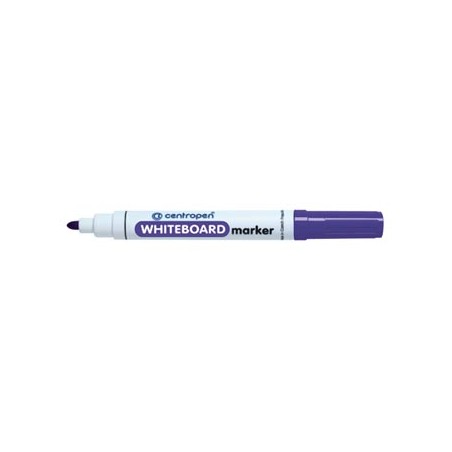 Centropen, whiteboard marker 8559, fioletowy, 10szt, 2.5mm, na bazie alkoholu, cena za 1 szt