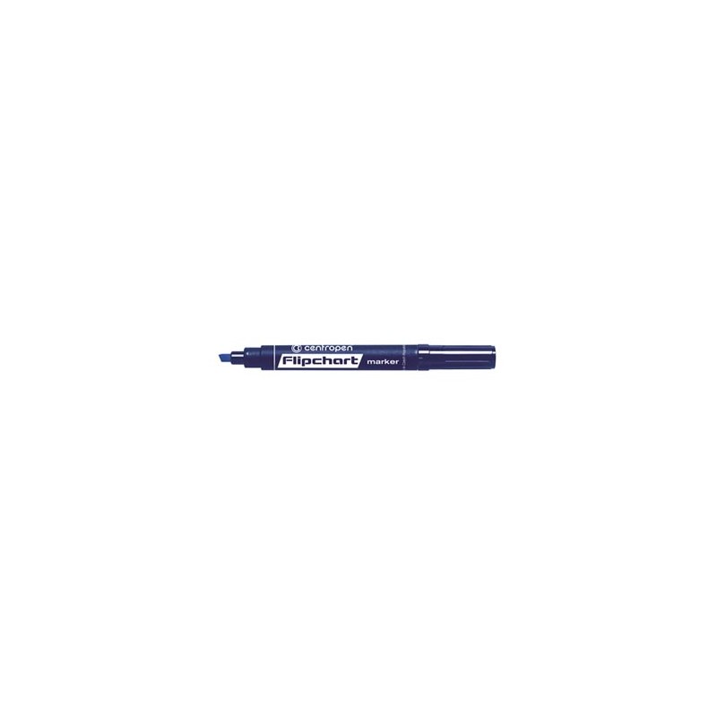 Centropen, flipchart marker 8560, niebieski, 10szt, 1-4,6mm, cena za 1 szt