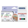 Centropen, zestaw markerów do tablic whiteboard 8569, color, 4szt, 1-4,5mm, na bazie alkoholu
