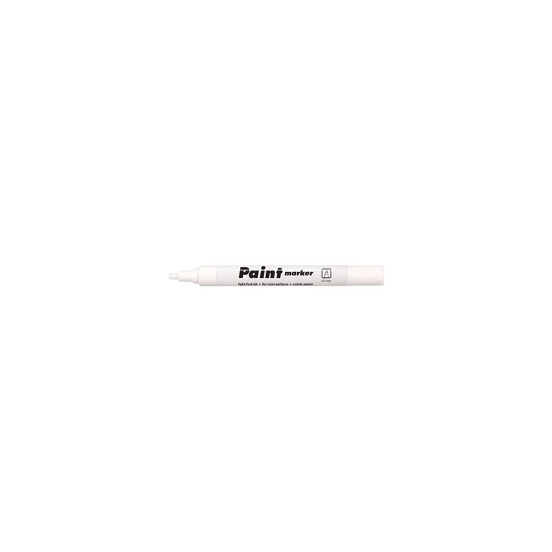 Centropen, marker 9100, biały, 10szt, 5mm, nie zawiera toluenu/xylenu, cena za 1szt