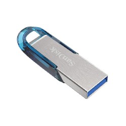 SanDisk dysk 64GB USB 3.0 Ultra Flair niebieski