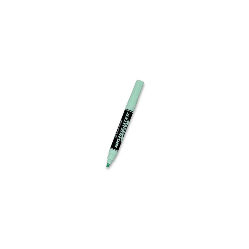 Centropen, zakreślacz 8542, zielony, 10szt, 1-5mm, z super elastyczną końcówką, cena za 1 szt, EOL