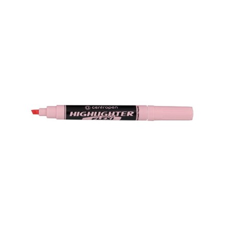 Centropen, zakreślacz 8542, różowy, 10szt, 1-5mm, z super elastyczną końcówką, cena za 1 szt