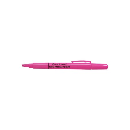 Centropen, zakreślacz 8722, różowy, 10szt, 1.4mm, ścięta końcówka