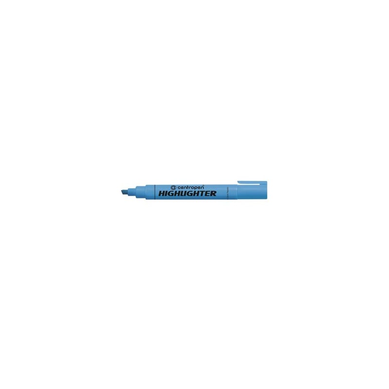 Centropen, zakreślacz 8852, niebieski, 10szt, 1-4,6mm, cena za 1 sztukę