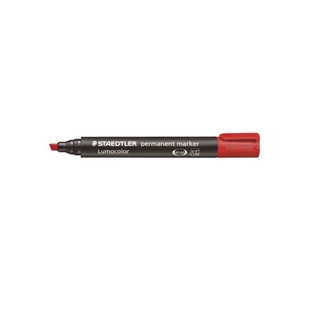 Długopis 350, czerwony, 5szt, 2.5mm, odporny na ścieranie, cena za 1szt