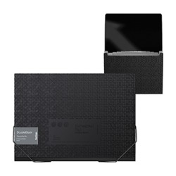 Teczka na dokumenty harmonijkowa A4 Double Black, czarna, 1szt. Berlingo