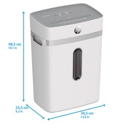HP Niszczarka OneShred 12CC krosowym układem noży