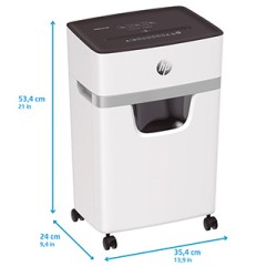 HP Niszczarka OneShred 15CC krosowym układem noży