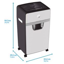HP Niszczarka OneShred 16MC krosowym układem noży