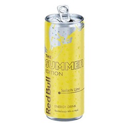Energy drink, Summer edition, karton 24szt , cena za 1szt, Red Bull sudachi lime