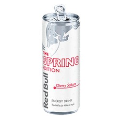 Energy drink, Spring edition, karton 24szt , cena za 1szt, Red Bull cherry sakura