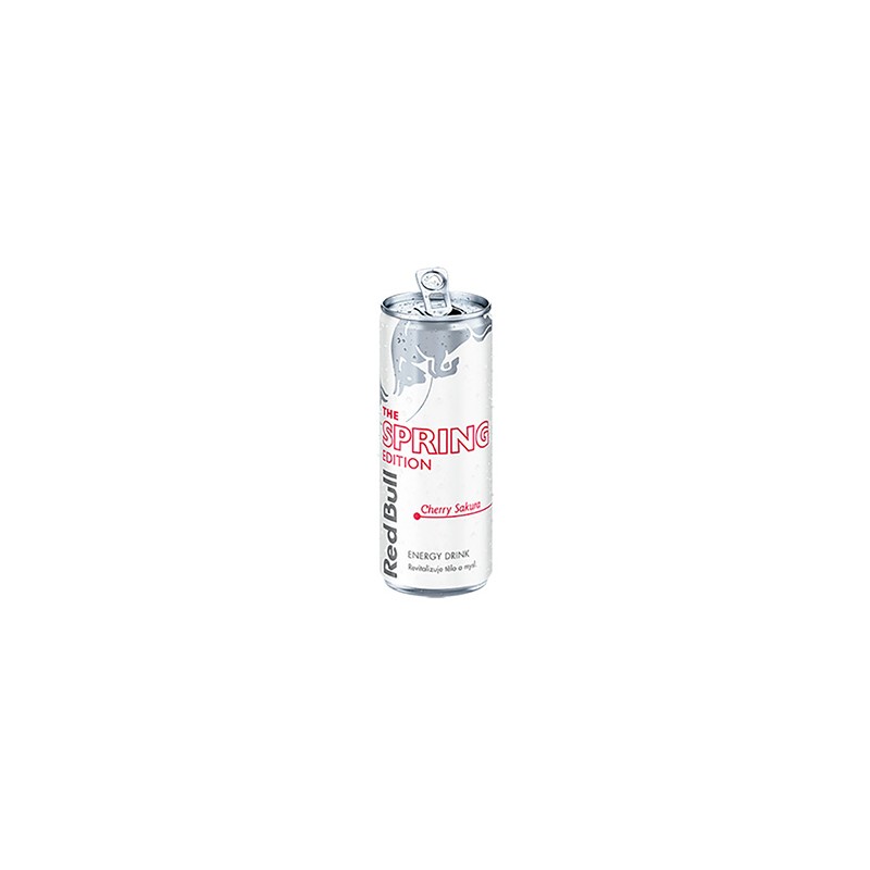 Energy drink, Spring edition, karton 24szt , cena za 1szt, Red Bull cherry sakura