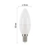 LED żarówka EMOS Lighting E14, 220-240V, 4.2W, 470lm, 2700k, ciepła biel, 30000h, Classic Candle 102x35x35mm-3pack