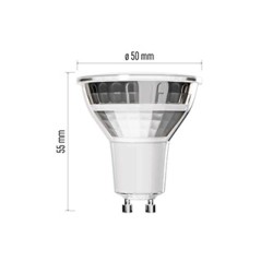 LED żarówka EMOS Lighting GU10, 230V, 3W, 345lm, 4000k, neutralna biel, 30000h, Classic MR16 50X50X55mm