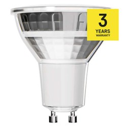 LED żarówka EMOS Lighting GU10, 230V, 3W, 345lm, 4000k, neutralna biel, 30000h, Classic MR16 50X50X55mm