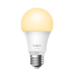 LED żarówka TP-LINK Tapo L510E, E27, 220-240V, 8.7W, 806lm, 2700k, ciepła biel, 15000h, stmívatelná chytrá Wi-Fi žárovka