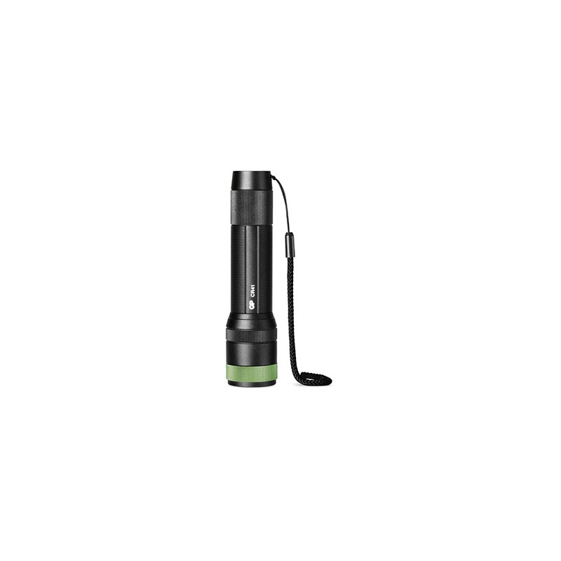 LED Flashlight, Li-Ion 3,7V/2500mAh, metalowy, czarna, 650lm, CR41