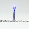 Oświetlenie LED, Lampki choinkowe, 10m, 220-240 V (50-60Hz), 6W, niebieski, przezroczysty przewód, 30000h, 100xLED, EOL