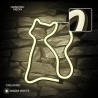 Neon LED Light CAT warm white Bat + USB FLNE03 Forever Light