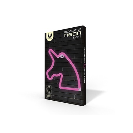 Neon LED Light UNICORN pink Bat + USB FLNE01 Forever Light