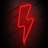 Neon LED Light BOLT red Bat + USB FLNE06 Forever Light