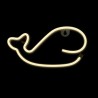 Neon LED Light WHALE warm white Bat + USB FLNE09 Forever Light