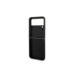 Karl Lagerfeld nakładka do Samsung Galaxy Z Flip 4  KLHCZF4IKMSBK czarna Saffiano Edition