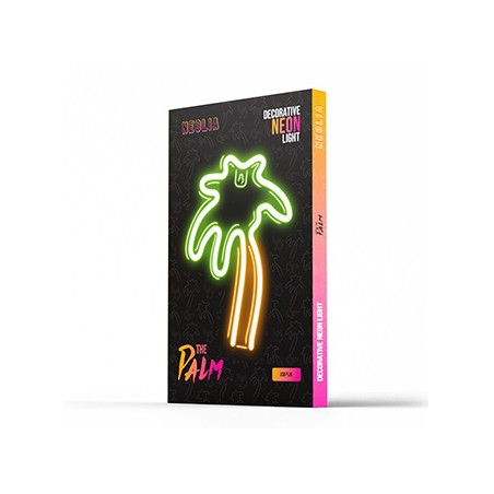 Neon LED Light PALM green orange NNE04 Neolia