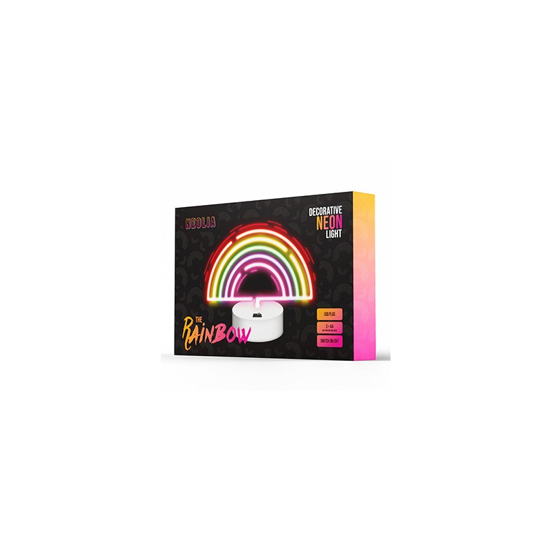 Neon on a stand LED RAINBOW multicolor NNE09 Neolia